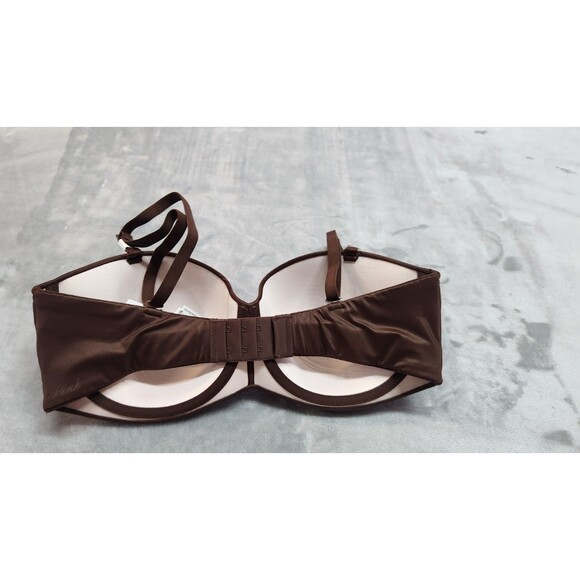 Victoria's Secret PINK 34DD Ganache Lightly Lined Strapless Bra NWT - Picture 4 of 5